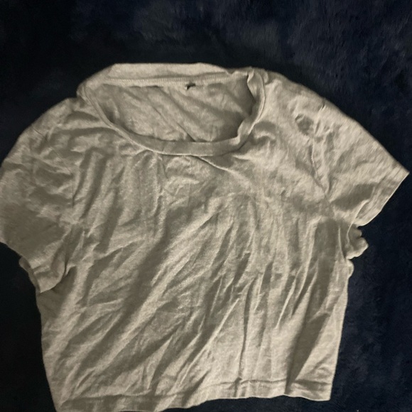 grey crop top - Picture 2 of 2